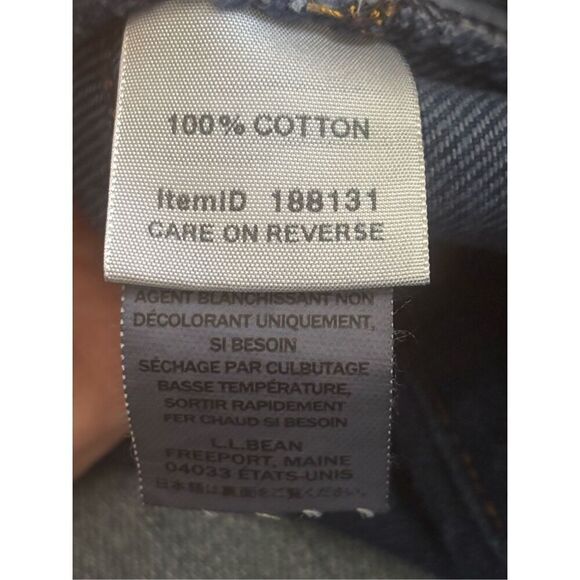 Lands' End Women's Plus Size Recover High Rise Wide Leg Blue Jeans Size 20 - Picture 6 of 7